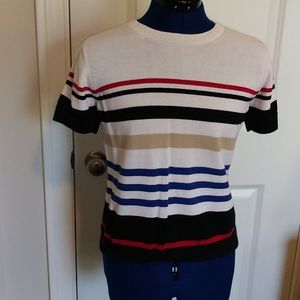 Petite Sophisticate Short Sleeve Sweat